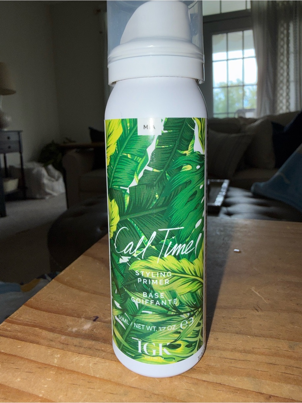 IGK Call Time Styling Primer. Travel sz